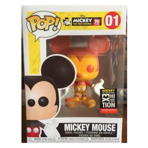 Mickey Mouse (Orange & Yellow), NYC Exhibit Exclusive, #01, (Condition 7/10)