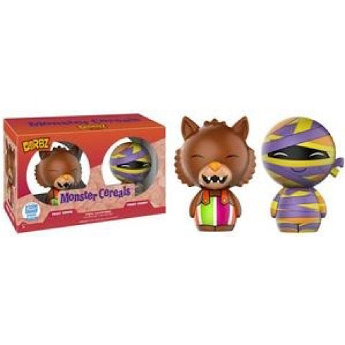 Monster Cereals, Fruit Brute & Yummy Mummy, Dorbz, LE 2000, 2016 Funko Shop Exclusive, (Condition 8/10) - Smeye World