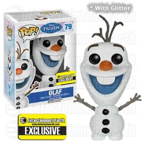 Olaf (Glitter), Entertainment Earth Exclusive, #79, (Condition 7/10) - Smeye World