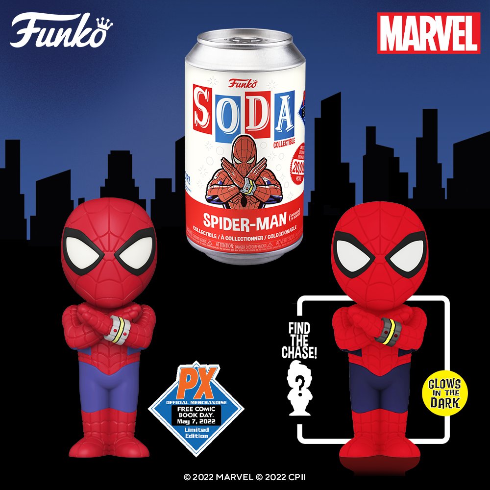 Vinyl SODA: Marvel - Japanese Spider-Man - Previews Exclusive, CHASE