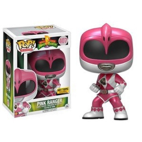 Pink Ranger, Metallic, Hot Topic Exclusive, #407, (Condition 8/10) - Smeye World