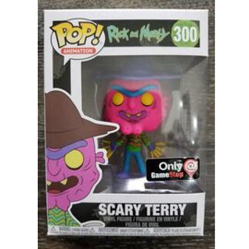 Scary Terry, Neon, GameStop Exclusive, #300, (Condition 8/10)