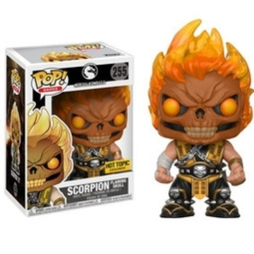 Scorpion (Flaming Skull), HT Exclusive, #255, (Condition 8/10)