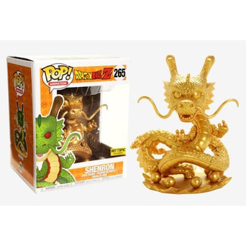 Shenron (Gold), 6 Inch, Hot Topic Exclusive, #265, (Condition 7/10)