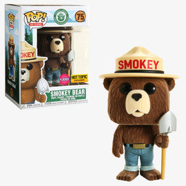Smokey Bear, Flocked, HT Exclusive, #75 (Condition 8/10)