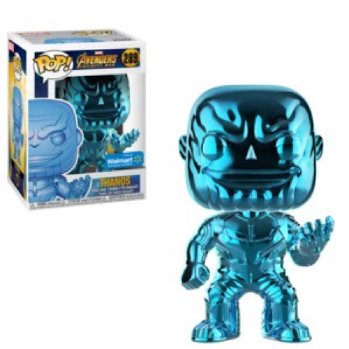 Thanos, Infinity War, Blue Chrome, Walmart Exclusive, #289,  (Condition 8/10) - Smeye World