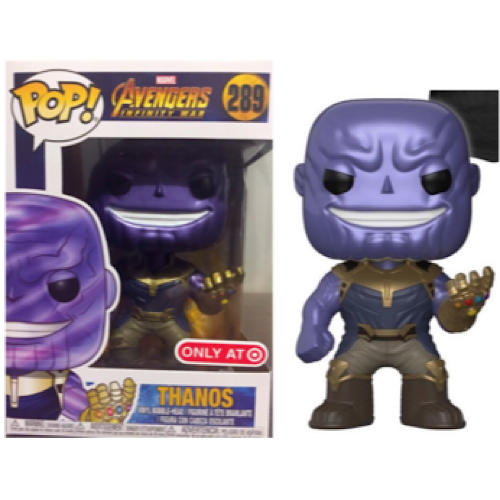 Thanos (Metallic), Target Exclusive, #289, (Condition 7/10) - Smeye World