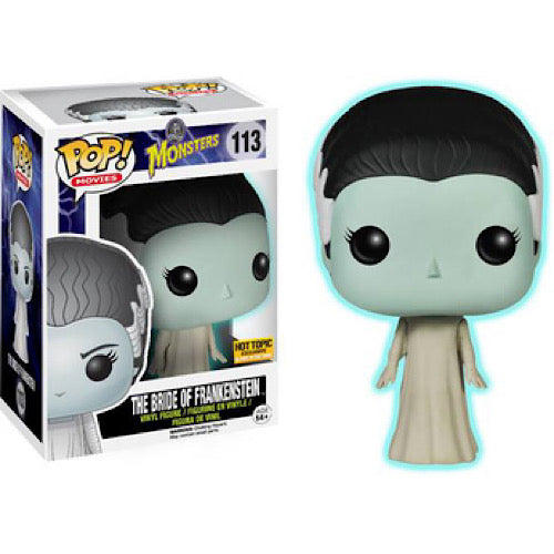 The Bride of Frankenstein (Glow), Hot Topic Exclusive, #113, (Condition 7/10)