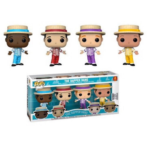 The Dapper Dans, 4 Pack, 2019 D23 Expo, (Condition 7.5/10) - Smeye World