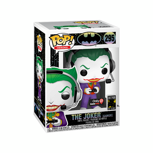 Funko POP! Heroes DC The Joker [Gamer] #295 Exclusive 