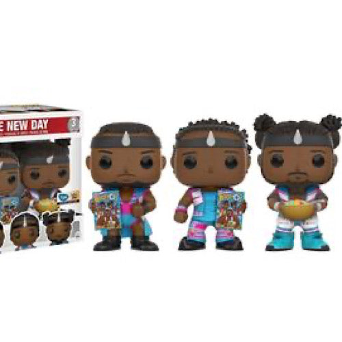 The New Day, FYE Exclusive, 3 Pack,  (Condition 8/10)
