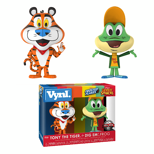 Tony The Tiger + Dig Em' Frog, Vynl, Target Exclusive, (Condition 7/10)