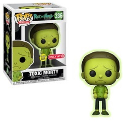 Toxic Morty, Glow, Target Exclusive, #336, (Condition 7/10)