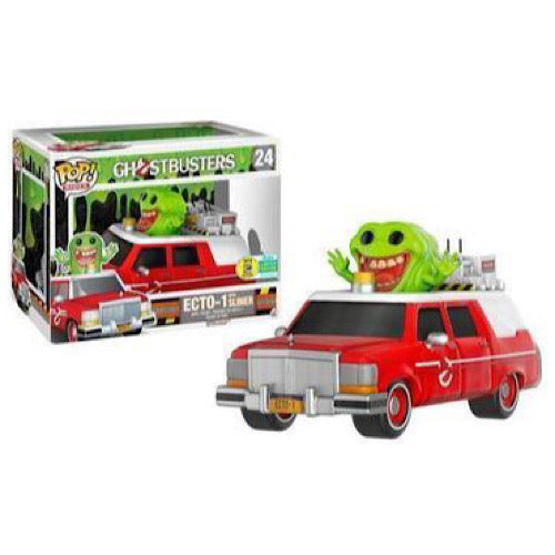 Ecto-1 with Slimer, Rides, 2016 SDCC Exclusive, #24, (Condition 6.5/10)