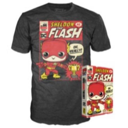 Sheldon as The Flash Tee, Size: XL, 2019 Summer Convention LE Exclusive