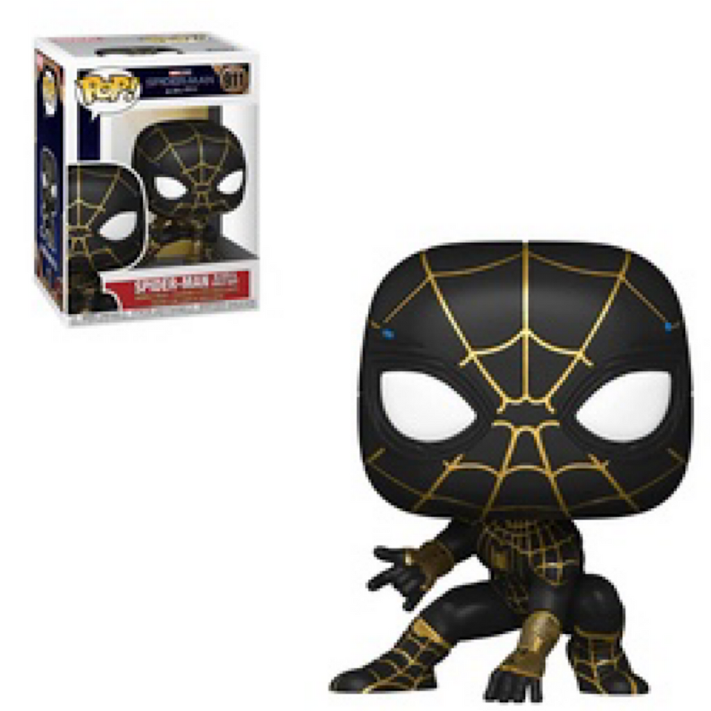Spider-Man Black & Gold Suit, #911, (Condition 6.5/10)