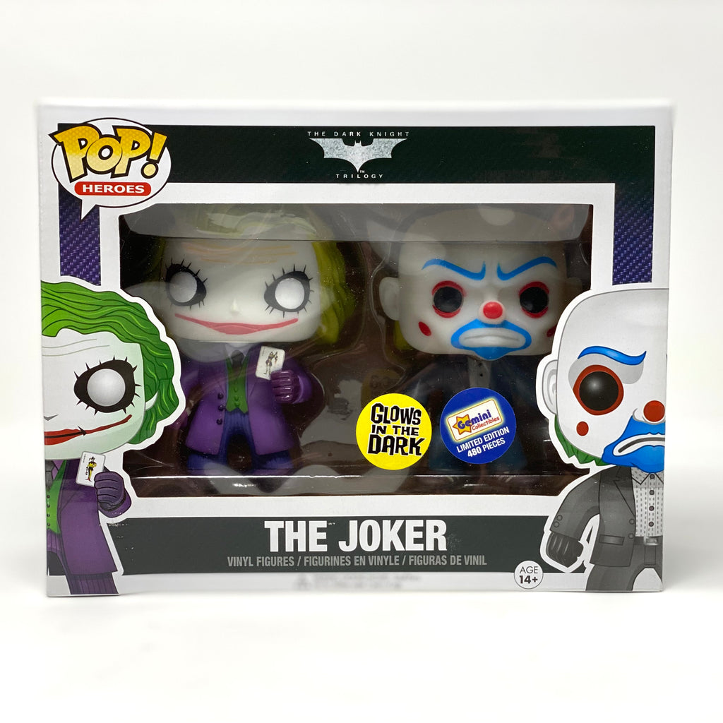 The Joker, Glow, Gemini Exclusive, LE 480, 2-Pack, (Condition 8/10)