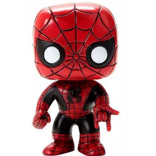 Spider-Man (Red & Black), HT Exclusive, #03, (Condition 7/10)