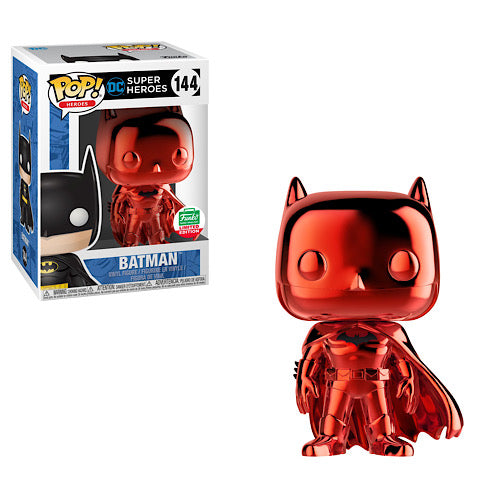 Batman (Red), Funko Exclusive, #144, (Condition 8/10)