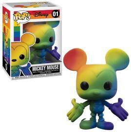 Pop! Pride 2021- Mickey Mouse, Rainbow, #01, (Condition 7/10)