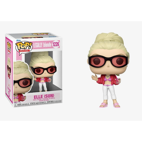 Pop! Movies: Legally Blonde - Elle (Sun), #1226, (Condition 7.5/10)