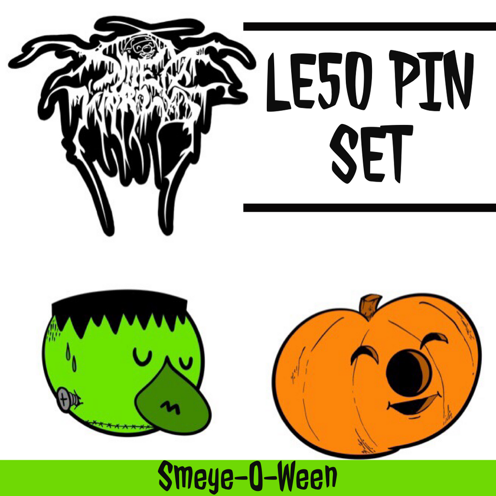 Smeye-O-Ween LE50 Pin Set - Smeye World