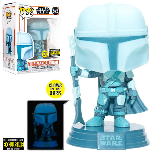 The Mandalorian, EE Exclusive, Glows,  #345 (Condition 7.5/10)