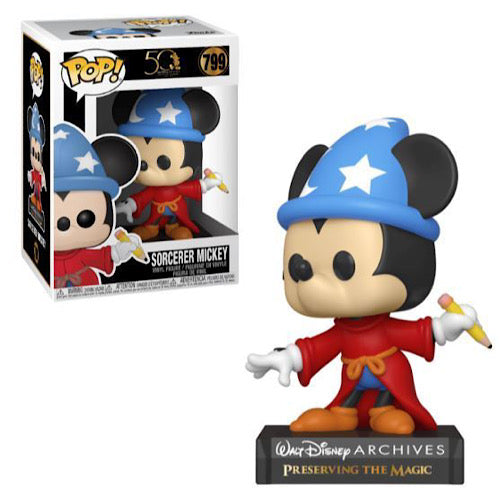 Sorcerer Mickey, #799, (Condition 8/10)
