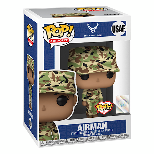 Pops! with Purpose - U.S. Air Force - Airman, Female 1, Camo Uniform