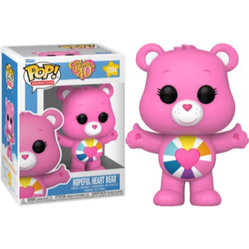 POP! Animation: Care Bear 40th Anniversary- Hopeful Heart Bear, #1204