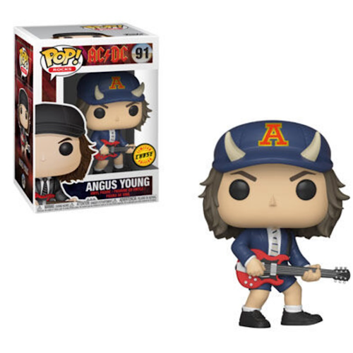 Angus Young (Devil Hat), Chase, #91, (Condition 8/10)