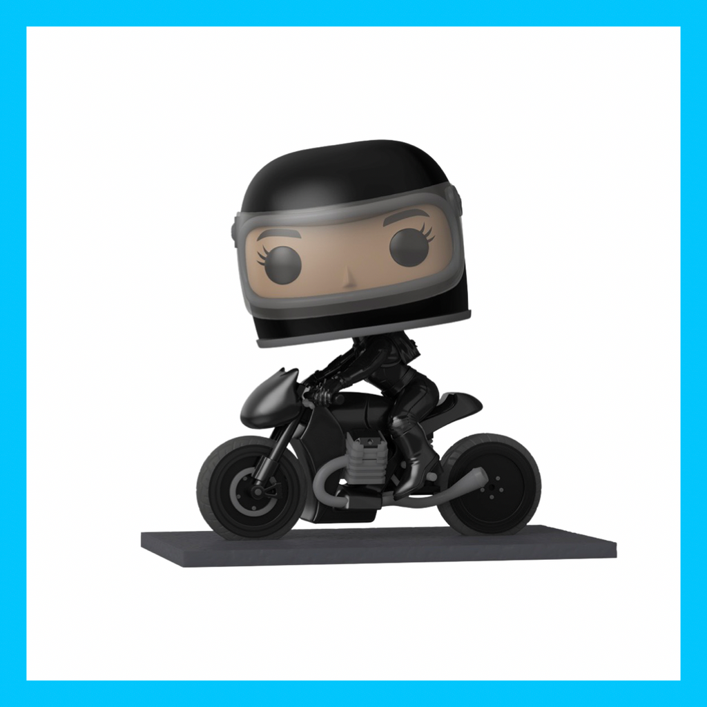 POP! Ride DLX: The Batman - Selina Kyle & Motorcycle, (Condition 7/10)