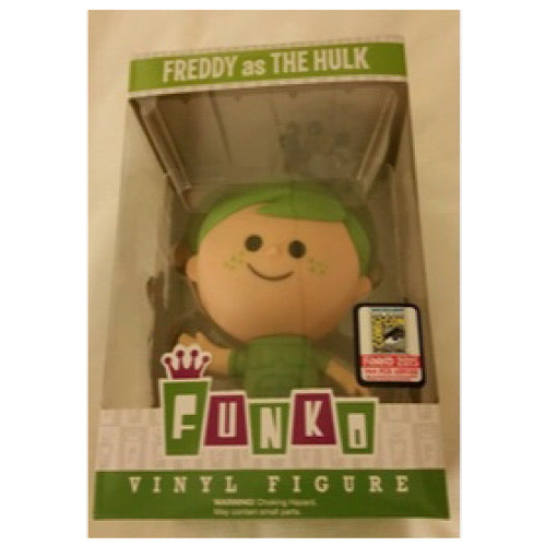 Freddy as The Hulk, (oversized), 2015 SDCC Exclusive, LE 144 PCS, (Condition 6/10)