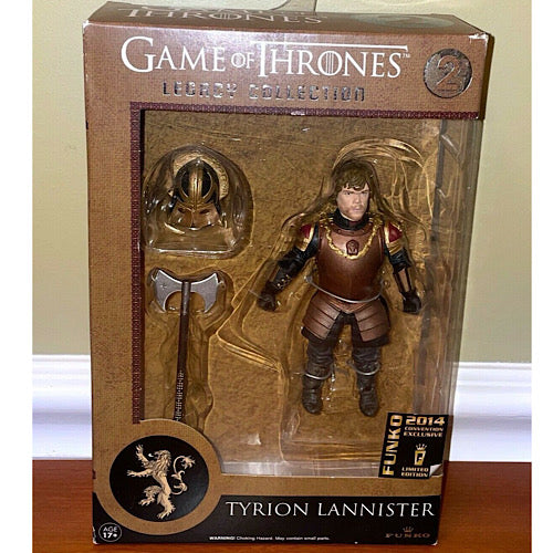Tyrion Lannister (with Helmet), Summer Convention 2014 Limited Edition, Legacy Collection Series, (Condition 7/10)