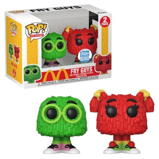Fry Kids (Green & Red), 2-Pack, Funko Shop LE, (Condition 8/10)