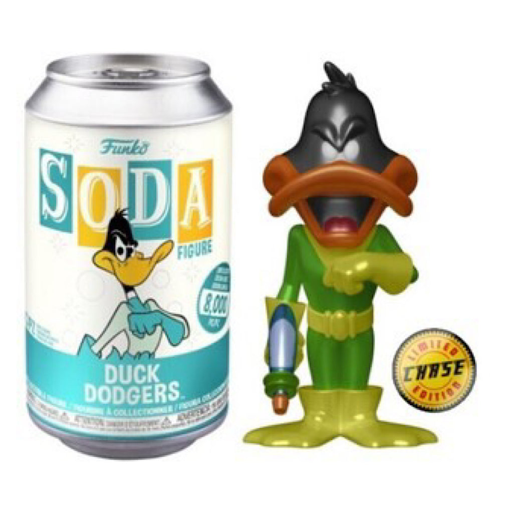 Vinyl SODA: Duck Dodgers (Metallic), CHASE, Unsealed – Smeye World