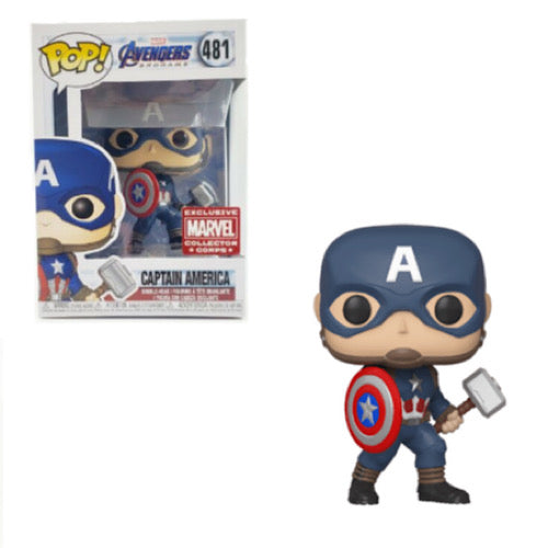 Captain America, Collector Corps Exclusive, #481, (Condition 7.5/10)