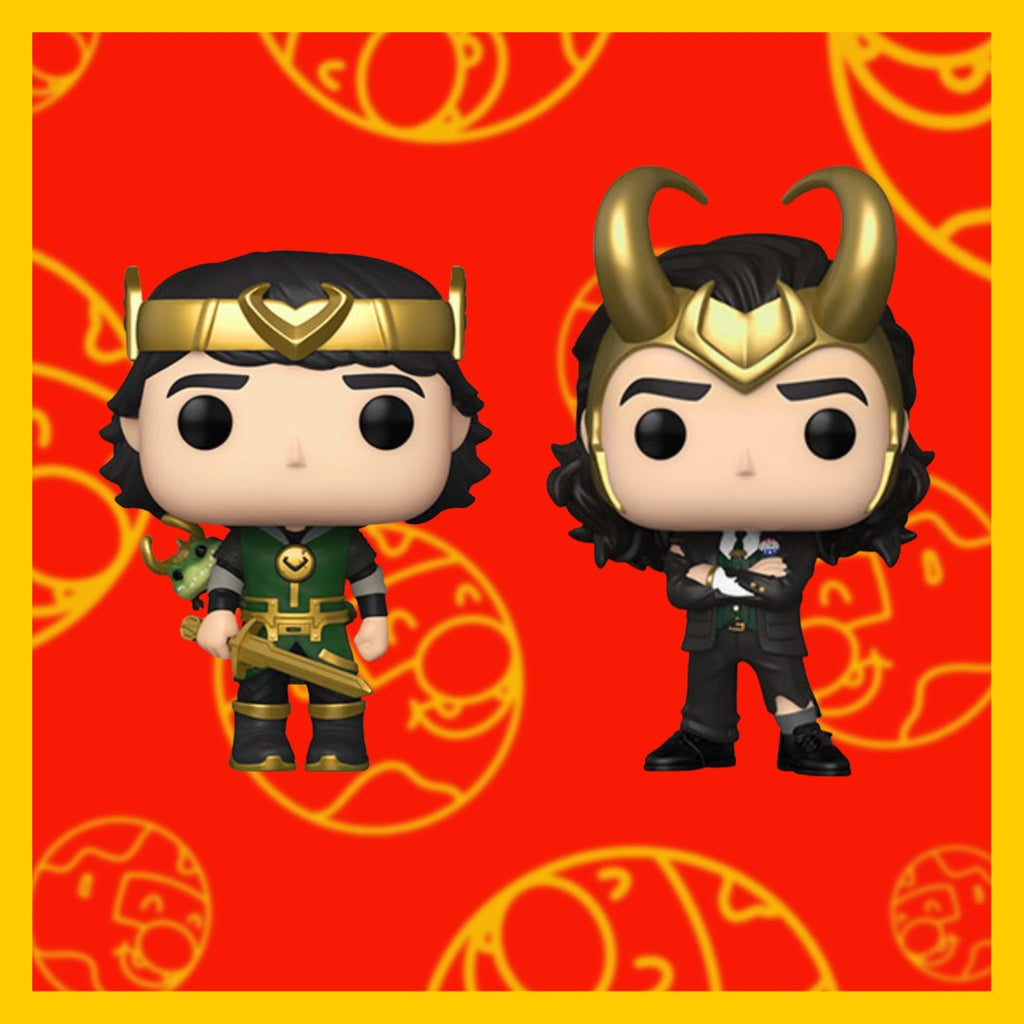 Pop! Marvel - Loki Set, President & Kid, #898, #900
