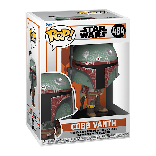 Pop! Star Wars: The Mandalorian - Cobb Vanth, (Common), #484