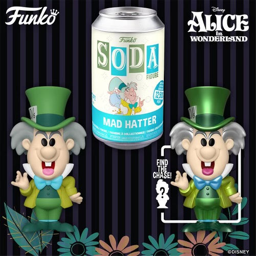 Vinyl SODA: Alice in Wonderland- Mad Hatter w/Metallic Chase