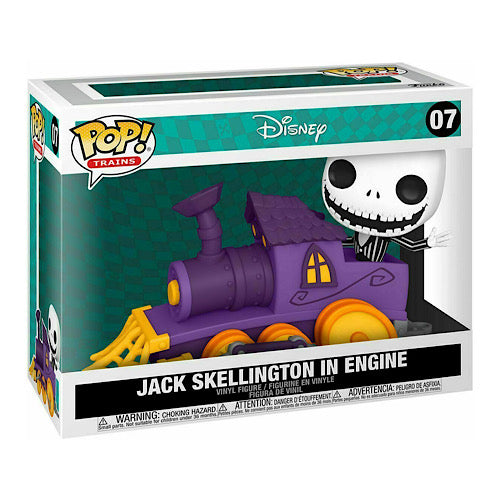 Pop! Trains- NBC - Jack Skellington In Engine, #07