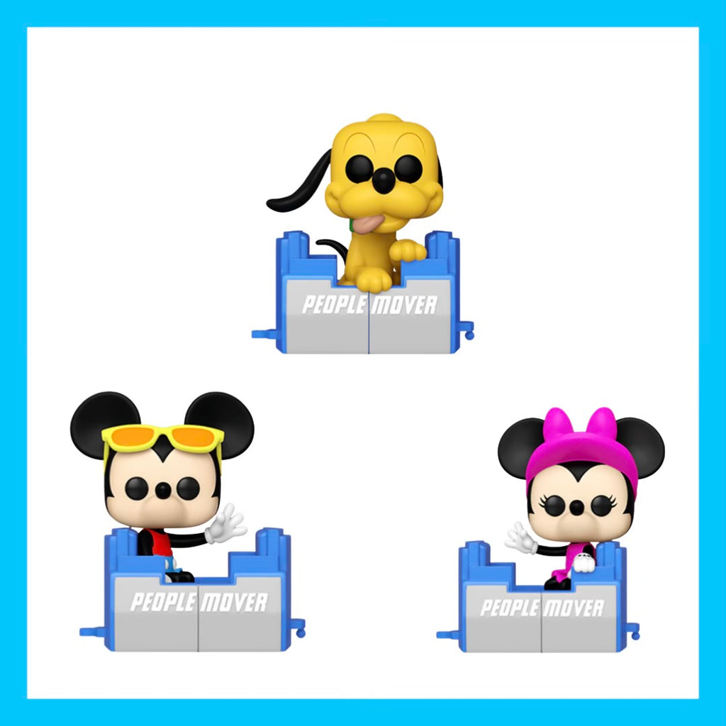 Pop! Disney: WDW50th Anniversary - People Mover Set and Singles