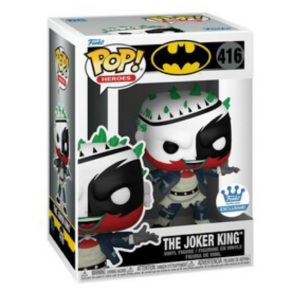 The Joker King, Funko Shop Exclusive, #416, (Condition 7/10)