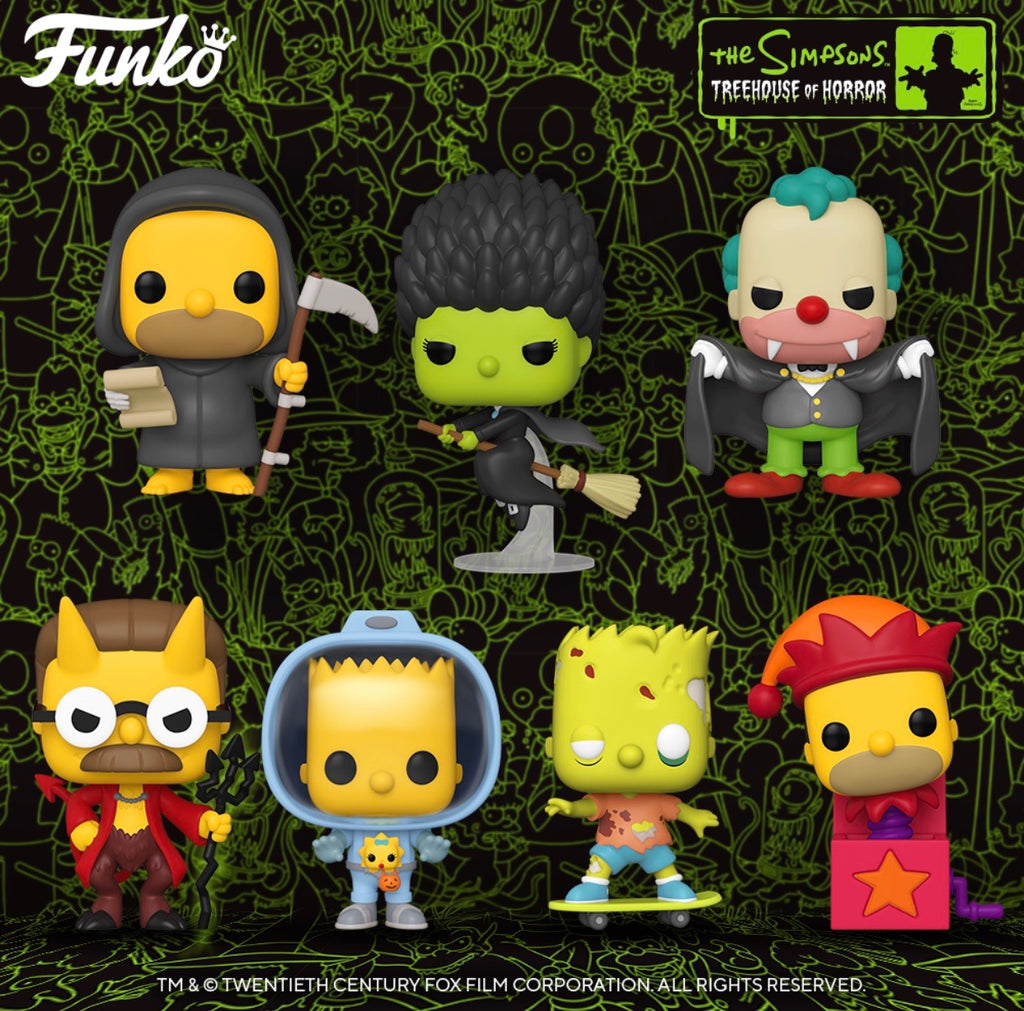 Simpson’s Treehouse Of Horror Wave 2 Set