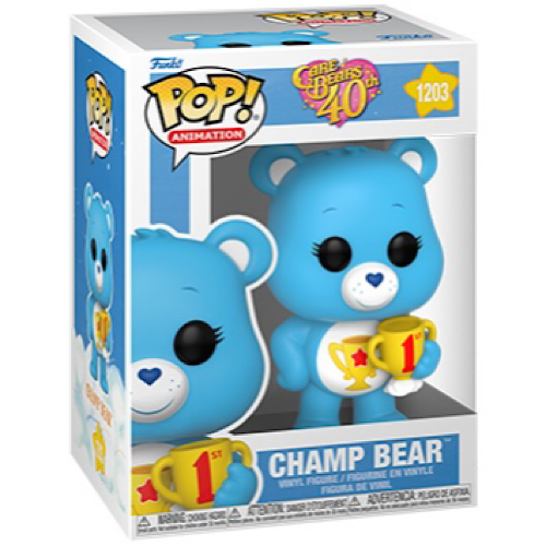 POP! Animation: Care Bear 40th Anniversary- Champ Bear Chase Plus Common