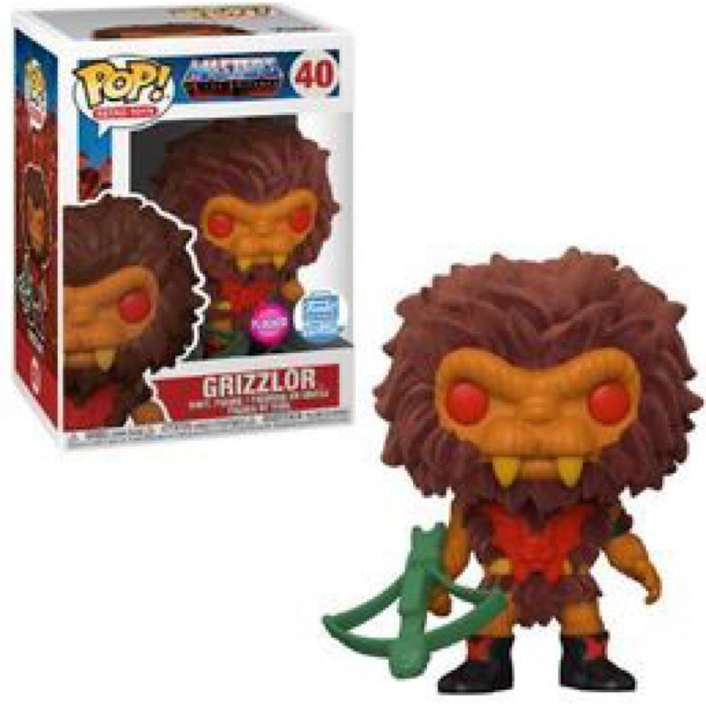 Grizzlor, Flocked, Funko Shop Exclusive, #40, (Condition 7/10)