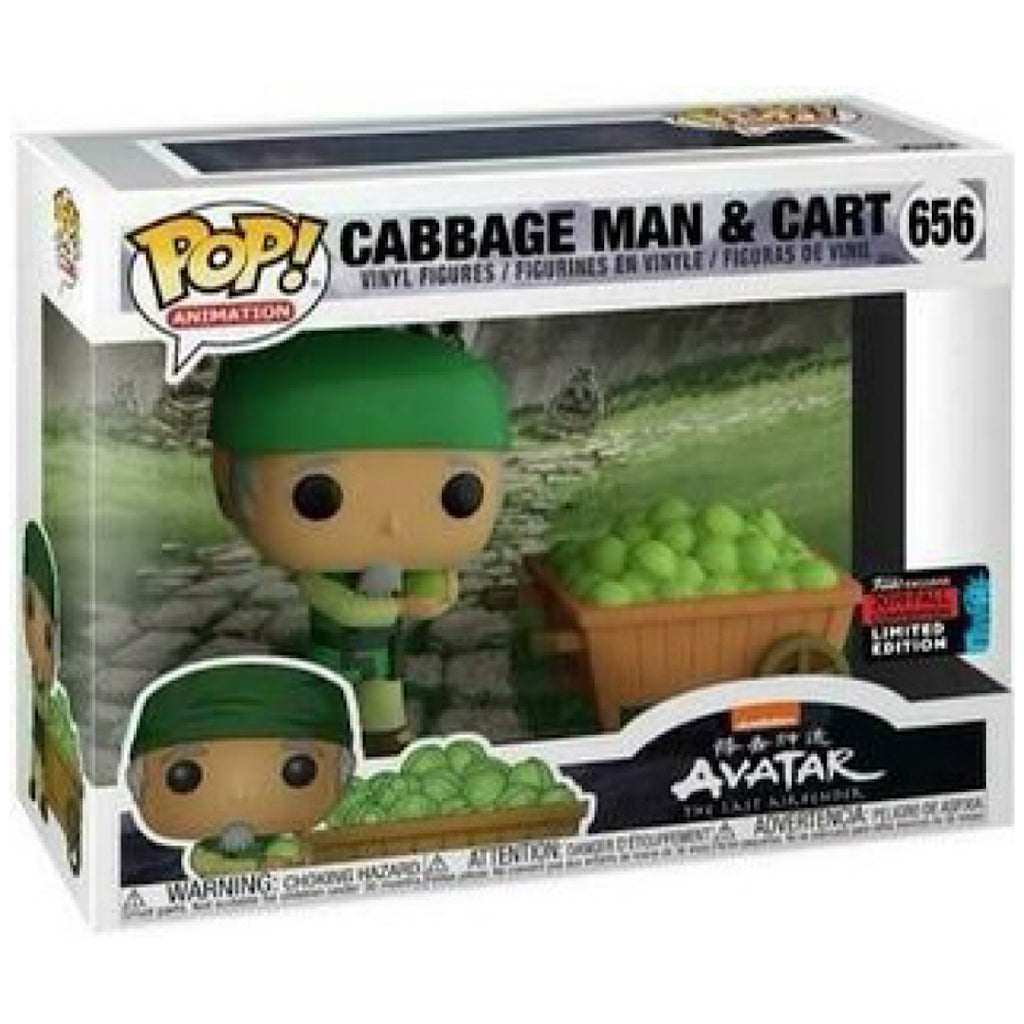 Cabbage Man & Cart, 2019 Fall Convention Exclusive, 2 Pack, #656, (Condition 7.5/10)