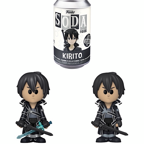 Vinyl SODA: Sword Art Online- Kirito w/Chance at Chase