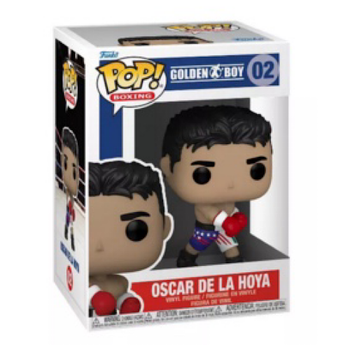 Pop! Boxing - Oscar De La Hoya, #02, (Condition 7/10)