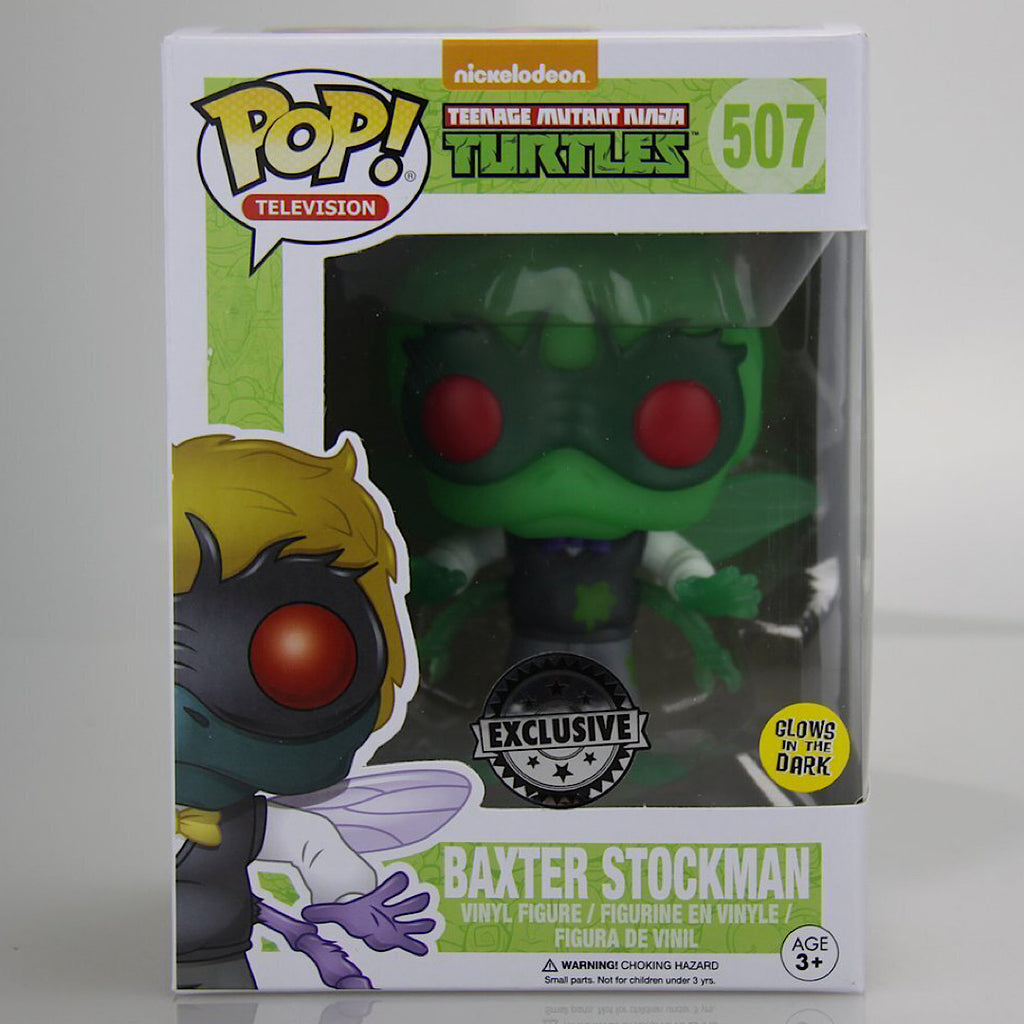 Baxter Stockman, Glow, Exclusive, #507, (Condition 7/10)